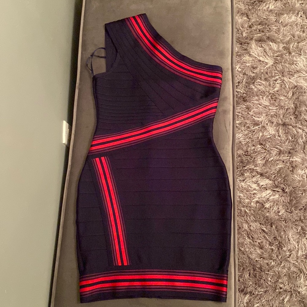Navy Bandage Dress